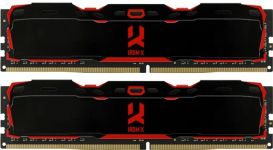 Модуль пам`яті DDR4 2x8GB/3200 GOODRAM Iridium X Black (IR-X3200D464L16SA/16GDC)