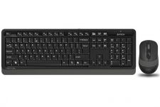 Комплект (клавіатура, мишка) бездротовий A4Tech FG1010S Black/Grey