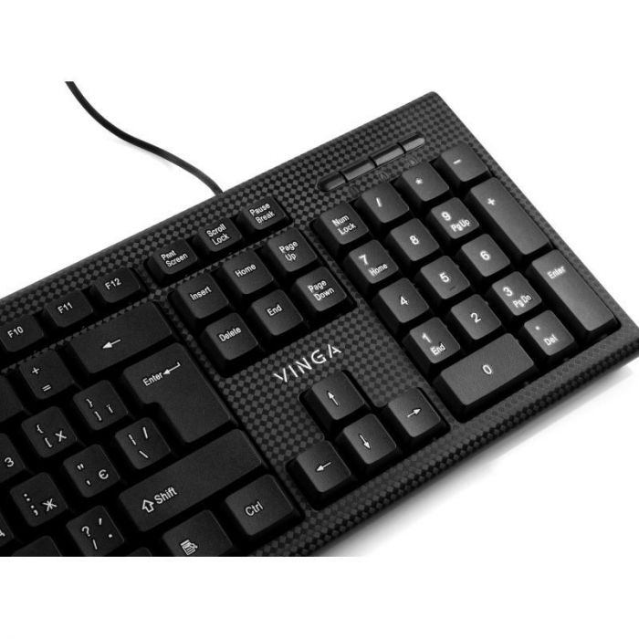 Комплект (клавіатура, мишка) Vinga KBS170 Black