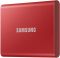 Накопичувач зовнішній SSD 2.5" USB 1.0TB Samsung T7 Red (MU-PC1T0R/WW)