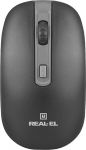 Миша бездротова REAL-EL RM-303 Black/Grey
