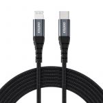 Кабель Choetech USB Type-C - Lightning (M/M), 1.2 м, Black (IP0039-BK)