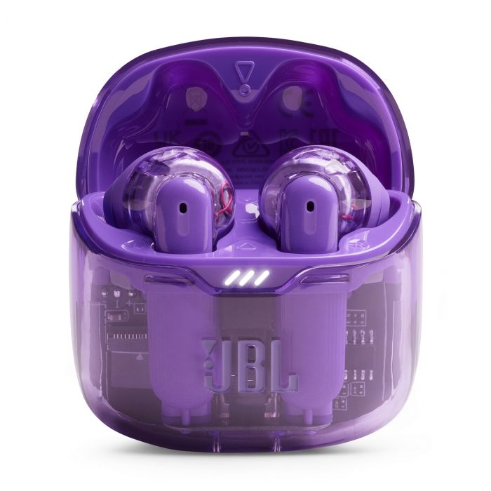 Bluetooth-гарнітура JBL Tune Flex Ghost Edition Purple (JBLTFLEXGPUR)
