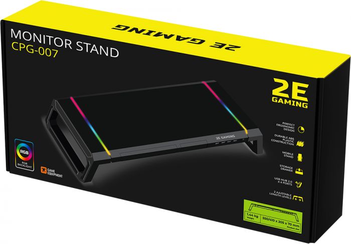 Пiдставка для монітора 2E Gaming 2E-CPG-007 Black