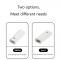 Адаптер Goojodoq Type-C-Lightning для Apple Pencil 1 White (1005005016935408W)