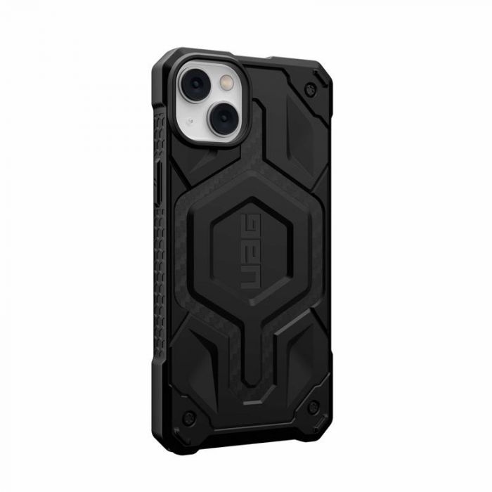 Чохол-накладка Urban Armor Gear Monarch Pro Magsafe для Apple iPhone 14 Plus/15 Plus Kevlar Black (114029113940)