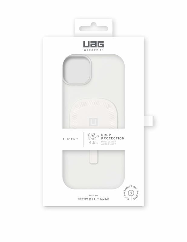 Чохол-накладка Urban Armor Gear Lucent 2.0 Magsafe для Apple iPhone 14 Plus Marshmallow (114077313535)