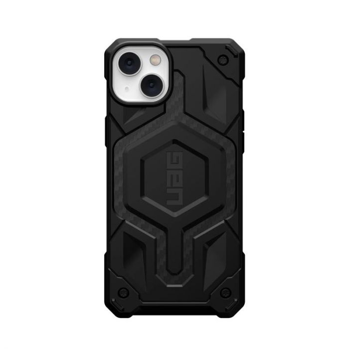 Чохол-накладка Urban Armor Gear Monarch Pro Magsafe для Apple iPhone 14 Plus/15 Plus Carbon Fiber (114029114242)