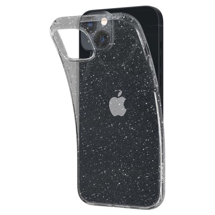 Чохол-накладка Spigen Liquid Crystal Glitter для Apple iPhone 14 Crystal Quartz (ACS05034)