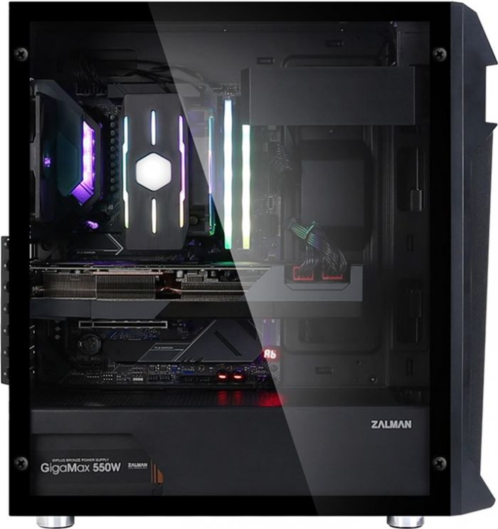 Корпус Zalman Z1 Plus Black (Z1PLUS) без БЖ