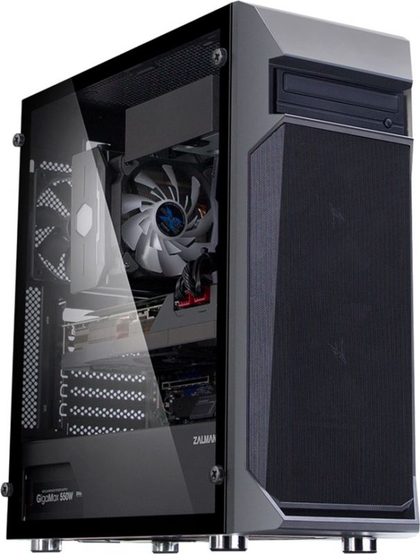 Корпус Zalman Z1 Plus Black (Z1PLUS) без БЖ