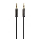 Аудіо-кабель Cablexpert 3.5 мм - 3.5 мм (M/M), 1 м, чорний (CCAP-444-1M)