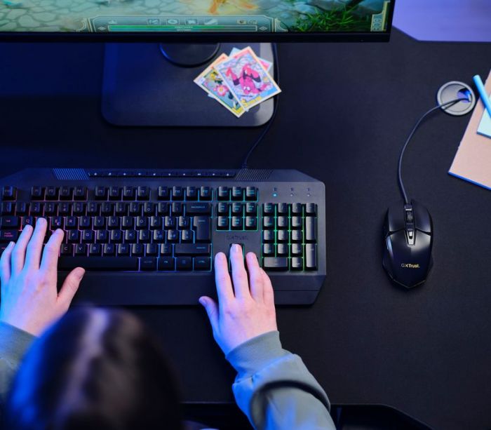 Миша Trust GXT 109 Felox RGB Black (25036)