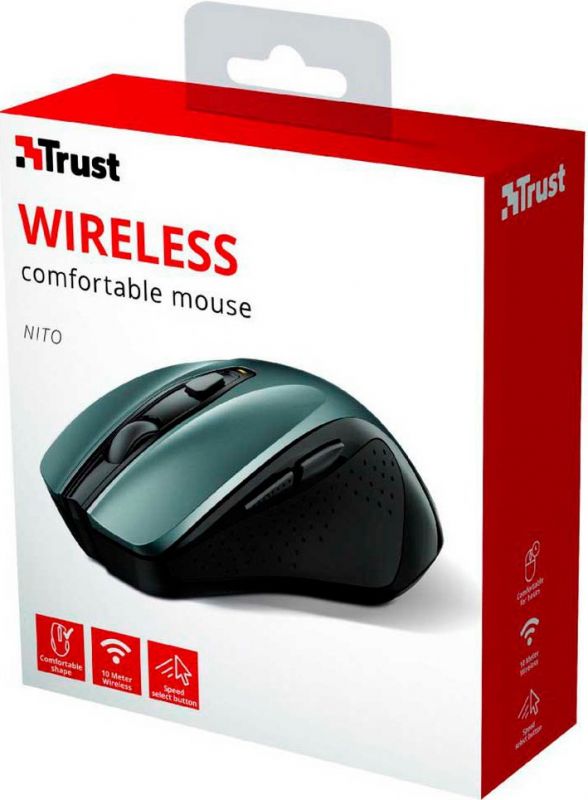 Миша бездротова Trust Nito WL Grey/Black (24115)