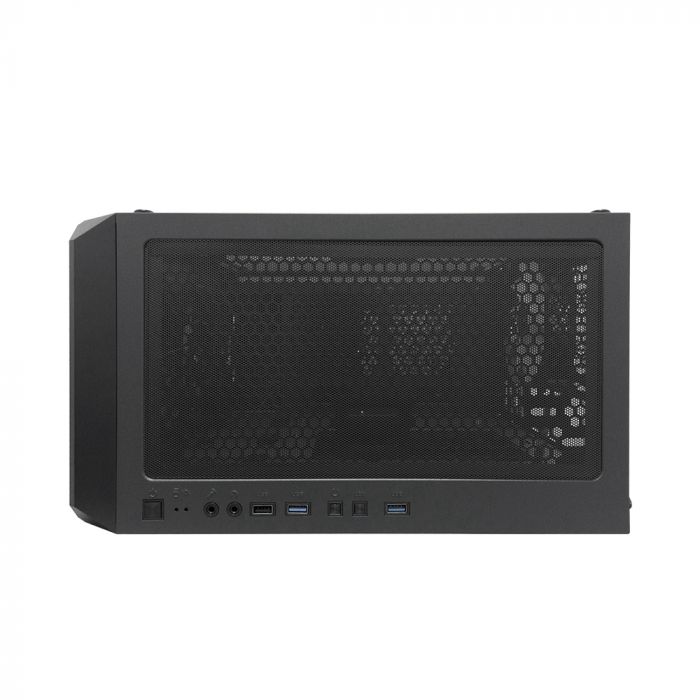 Корпус 1stPlayer T5-4F1-BK Black без БЖ