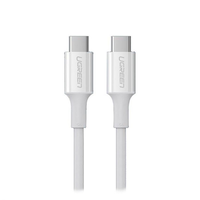 Кабель Ugreen US300 USB Type-C - USB Type-C, 1 м, White (60551)