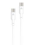 Кабель ACCLAB PwrX USB Type-C - USB Type-C (M/M), 60W, 1.2 м, White (1283126559563)