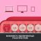 Клавiатура бездротова Logitech Pop Wireless Heartbreaker Rose (920-010737)