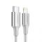 Кабель Ugreen US304 USB Type-C - Lightning (M/M), 2 м, Silver (70525)