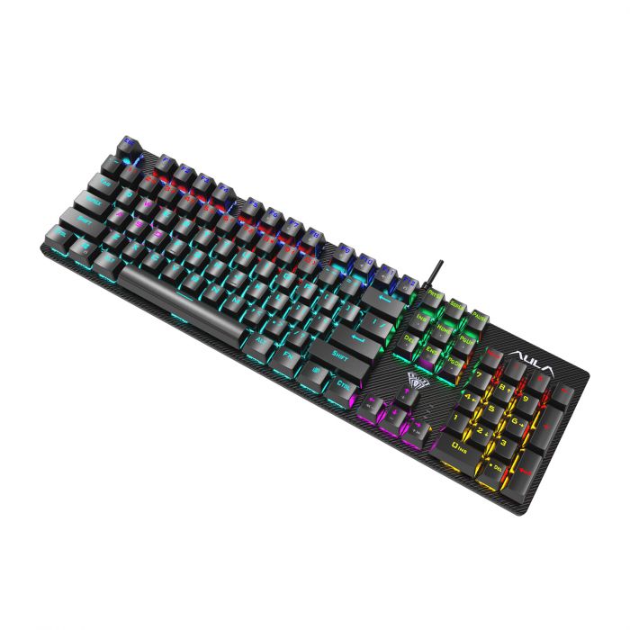 Клавіатура Aula Mechanical S2022 Black Keycap KRGD Blue (6948391240527)