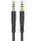 Аудіо-кабель Hoco UPA24 3.5 мм - 3.5 мм (M/M), 1 м, Black (UPA241B)