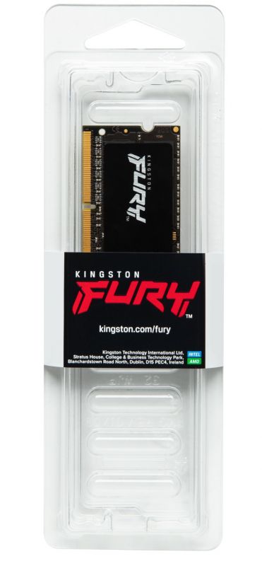 Модуль пам`ятi SO-DIMM DDR4 16GB/3200 Kingston Fury Impact (KF432S20IB/16)