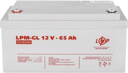 Акумуляторна батарея LogicPower 12V 65AH (LPM-GL 12 - 65 AH) GEL