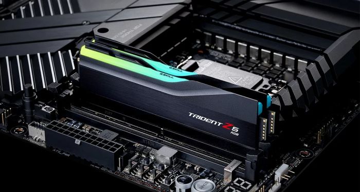 Модуль пам`ятi DDR5 2x16GB/6000 G.Skill Trident Z5 RGB Black (F5-6000J3238F16GX2-TZ5RK)