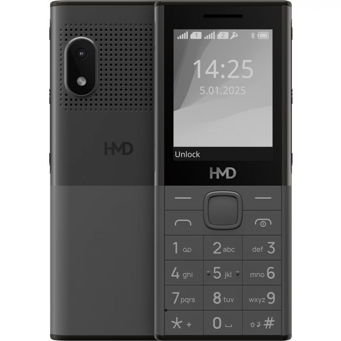 Мобільний телефон HMD 150 Music DS Dark Grey