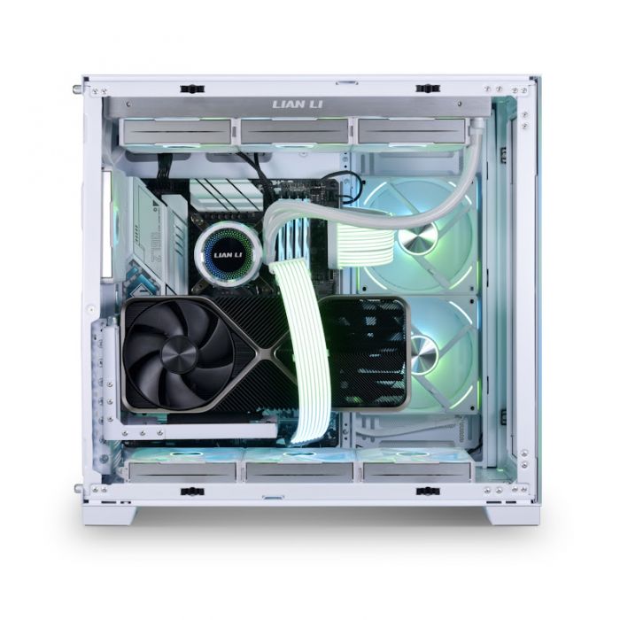 Брекет для вертикального встановлення відеокарти Lian Li Vertical GPU Bracket Kit, White (G89.VG4-4-V2W.00)