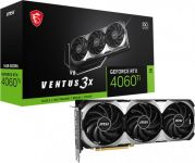 Відеокарта GF RTX 4060 Ti 16GB GDDR6 Ventus 3X OC MSI (GeForce RTX 4060 Ti VENTUS 3X 16G OC)