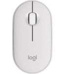 Мишка бездротова Logitech Pebble Mouse 2 M350s White (910-007013)
