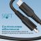 Кабель Promate PowerLink USB Type-C - Lightning (M/M), 1.2 м, Black (powerlink-120.black)