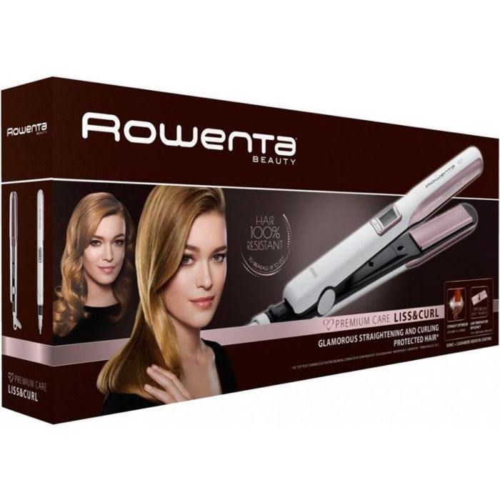 Випрямляч для волосся Rowenta SF7660F0 Premium Care Liss&Curl