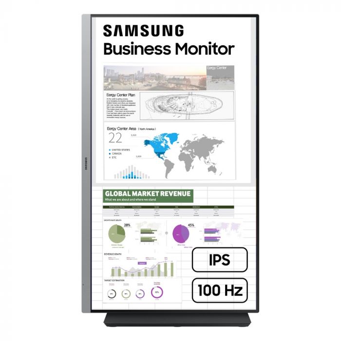 Монiтор Samsung 24" Essential LS24C430G (LS24C430GAIXCI) IPS Black