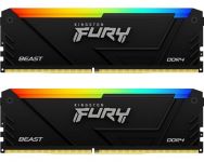 Модуль пам`яті DDR4 2x16GB/3600 Kingston Fury Beast RGB (KF436C18BB2AK2/32)