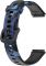 Ремінець BeCover Modern Style для Huawei Band 7/Honor Band 7 Black-Blue (709445)