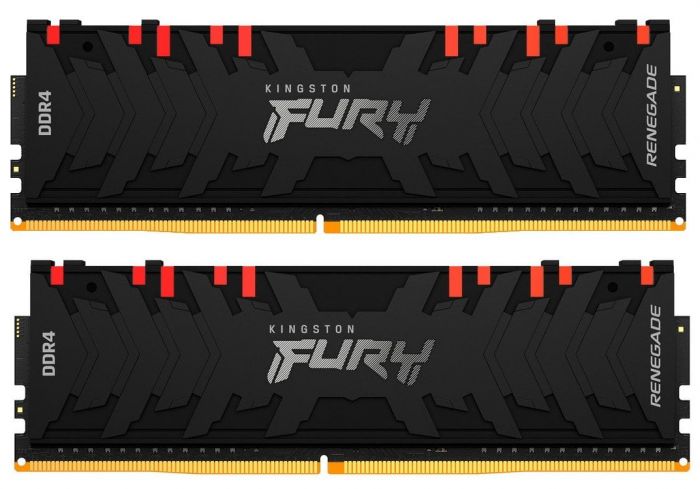 Модуль пам`яті DDR4 2x32GB/3600 Kingston Fury Renegade RGB (KF436C18RBAK2/64)