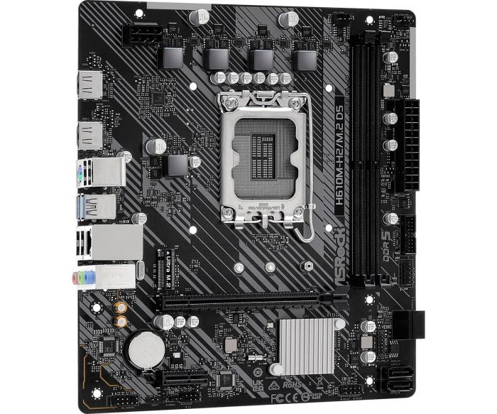 Материнська плата ASRock H610M-H2/M.2 D5 Socket 1700