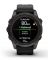 Смарт-годинник Garmin Fenix 7S Pro Sapphire Solar Carbon Gray Titanium with Black Silicone (010-02776-54)