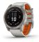 Смарт-годинник Garmin Fenix 7X Pro Sapphire Solar Titanium with Grey/Orange Band (010-02778-64)