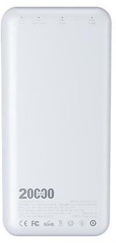 Універсальна мобільна батарея Proda Azeada Chuangnon AZ-P07 20000mAh 22.5W White (AZ-P07-WH)