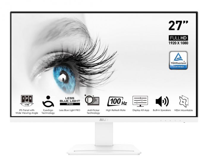 Монітор MSI 27" PRO MP273AW IPS White