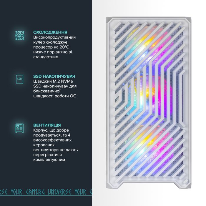 Персональний комп`ютер ASGARD Windows 11 Home (I124F.32.S5.35.1064W)