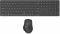 Комплект (клавіатура, мишка) бездротовий Rapoo 9800M Wireless Dark Grey