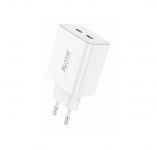 Мережевий зарядний пристрій Foneng EU50 PD35W Fast Charger (2USBх3A) White (EU50-CH)