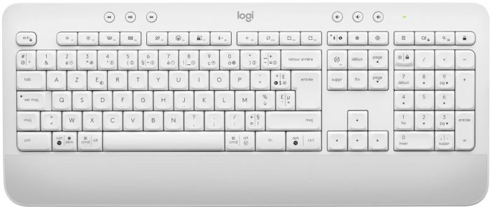 Комплект (клавіатура, миша) бездротовий Logitech MK650 Combo for Business White (920-011032)