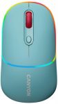 Миша бездротова Canyon MW-22 Dual Band RGB Wireless Dark Cyan (CNS-CMSW22DC)