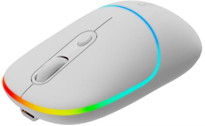 Миша бездротова Canyon MW-22 Dual Band RGB Wireless Snow White (CNS-CMSW22SW)
