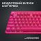 Клавiатура Logitech G PRO X TKL Lightspeed Magenta (920-012159)